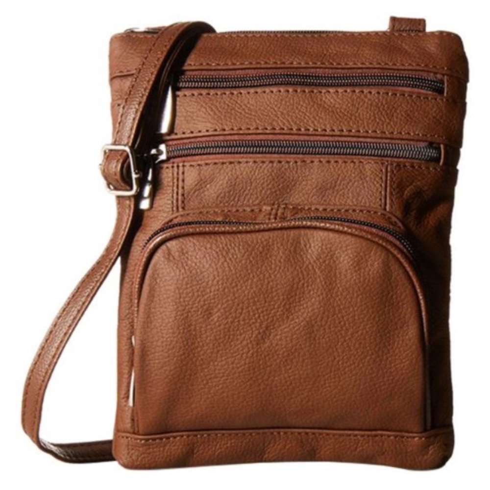 💌Leather crossbody bag